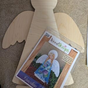 Guardian Angel Craft Kit - Natural Wood